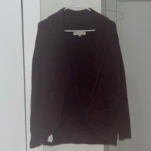 Magenta Oversized Loft Cardigan